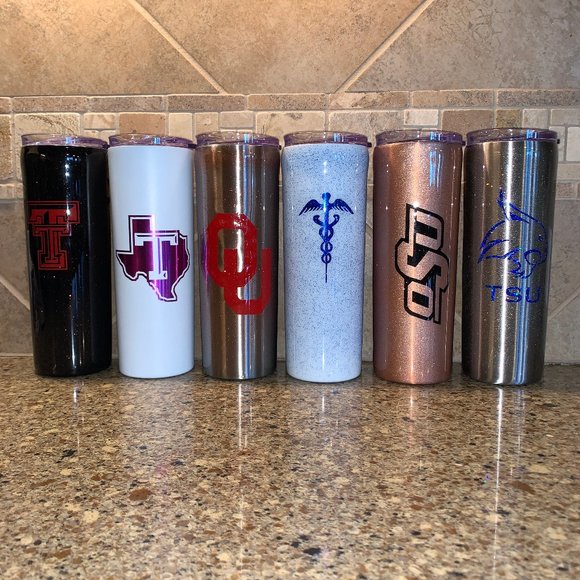 Personalized SKINNY TUMBLERS custom made to order - Picture 11 of 13
